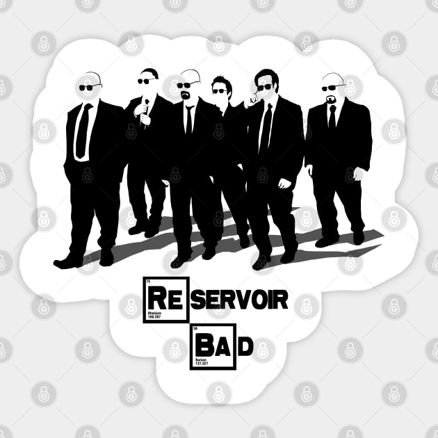 Reservoir Bad Sticker by ShayLei